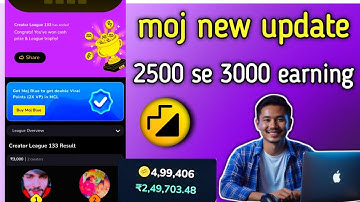 Moj viral point new update || 2000 se 3000 earning 🤑
