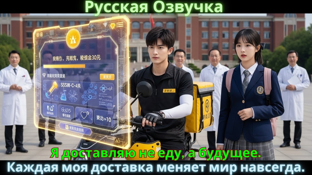 Я доставляю не еду, а будущее. Каждая моя доставка меняет мир навсегда.