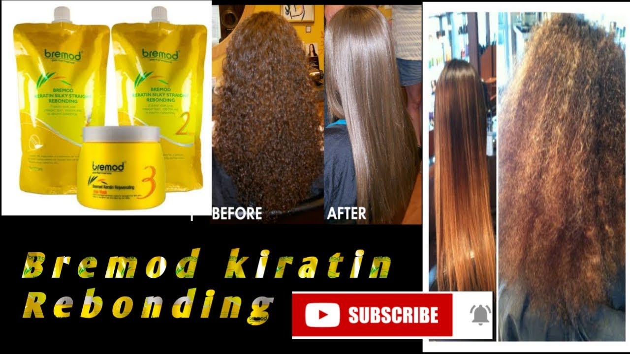 bremod keratin hair rebonding