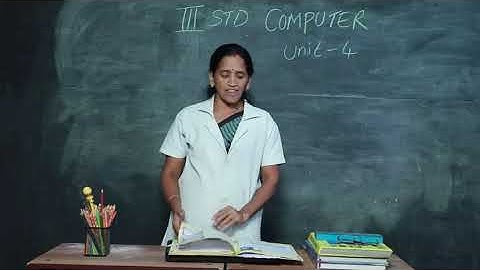 THIRD STANDARD  SECOND TERM COMPUTER  PART 3