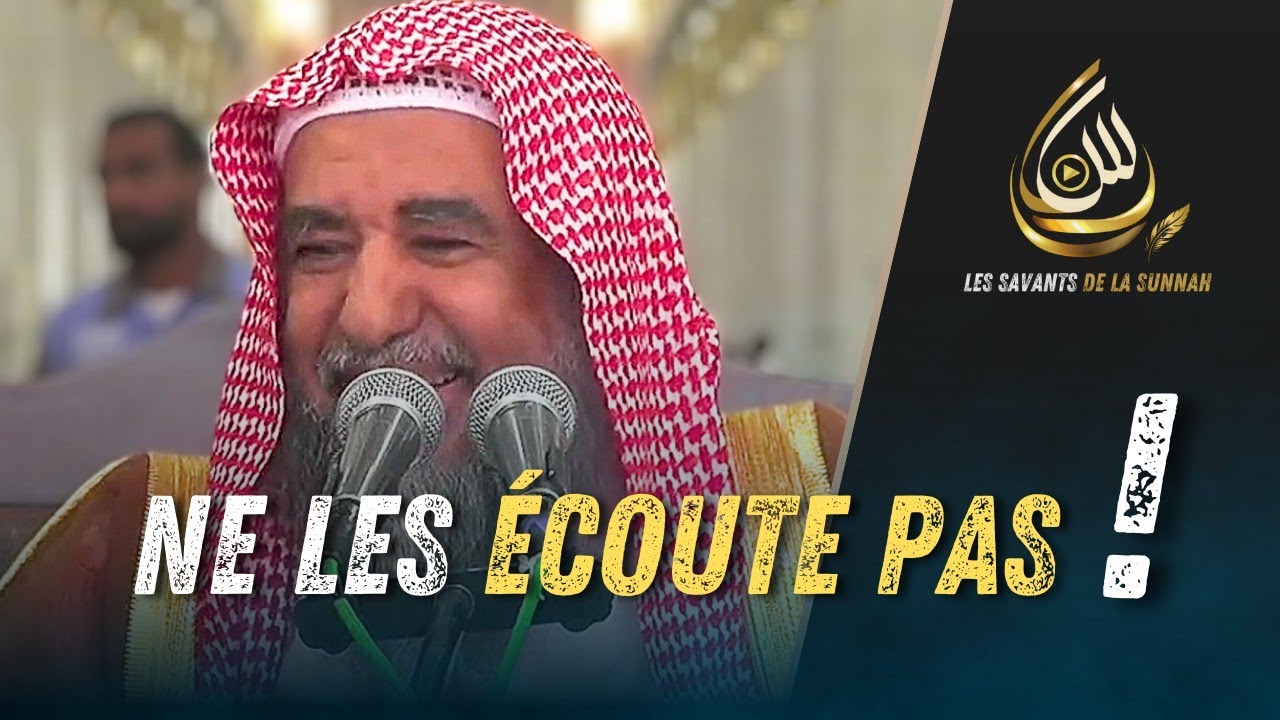 🎥 Ne les écoute pas ! Cheikh Souleymân Ar-Rouhayli