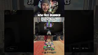 NEW FREE BRANDED skate. Cosmetics #skate #skate4 #easkate #gaming #shorts #skate4shorts #trickline
