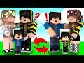 24 SAAT BOYUNCA AİLELERİMİZİ DEĞİŞTİRDİK! 😱 - Minecraft