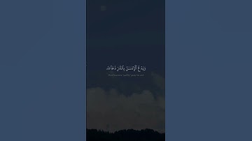 وَیَدۡعُ ٱلۡإِنسَـٰنُ بِٱلشَّرِّ دُعَاۤءَهُۥ بِٱلۡخَیۡرِۖ | محمد صديق المنشاوي | سورة الاسراء {١١}