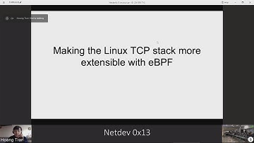 Netdev 0x13 - Making the Linux TCP stack more extensible with eBPF