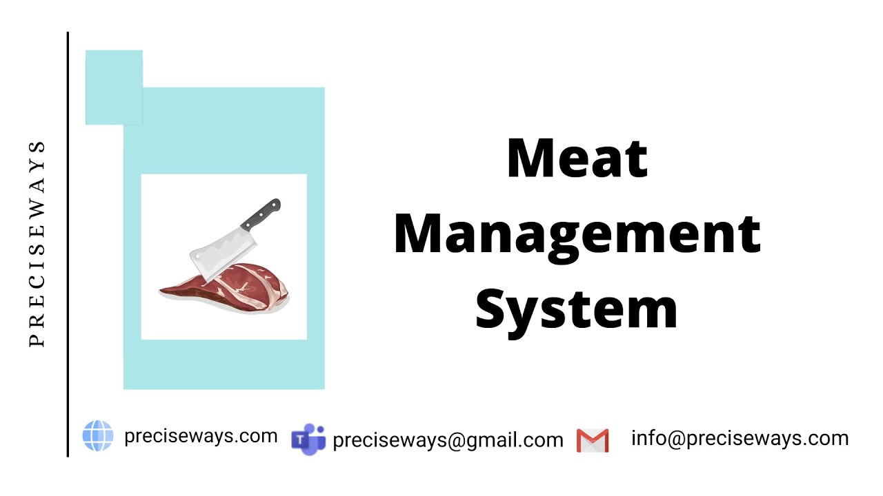 Odoo Meat Management System
