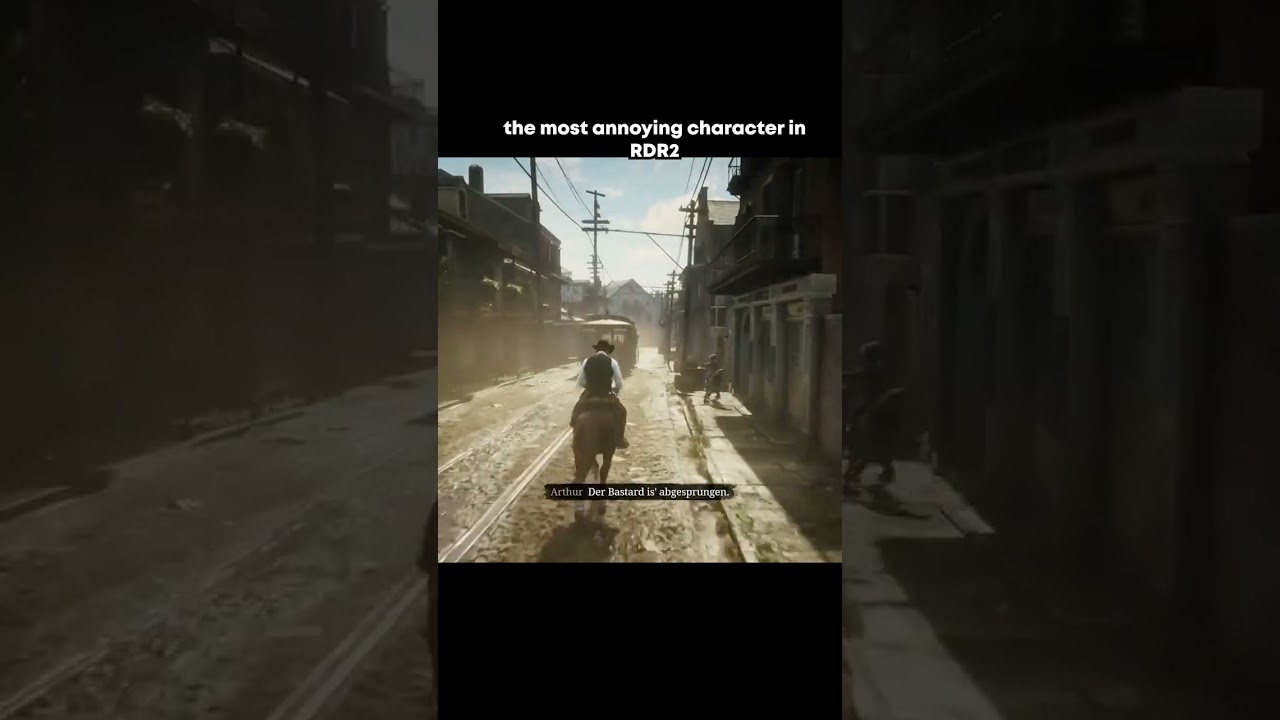 Самый раздражающий персонаж в RDR2