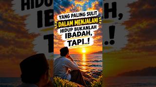 Yang Paling Sulit Bukan Ibadah, Tapi Menjaga Hati | Nasihat KH Maimoen Zubair #ibadah #hati #shorts