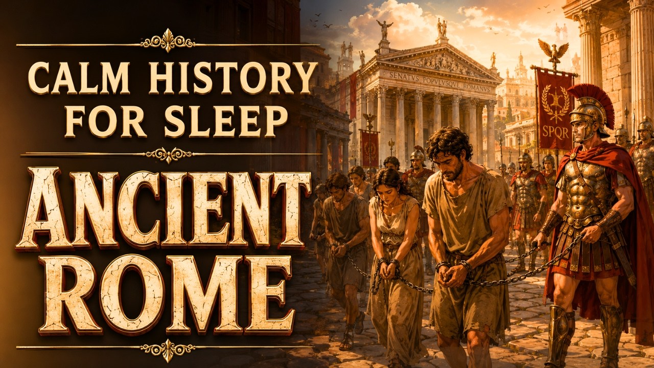 Relaxing History | Ancient Rome at Night and Roman Daily Life | Calm ...
