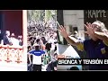 Incidentes y descontrol en la despedida de Diego Maradona