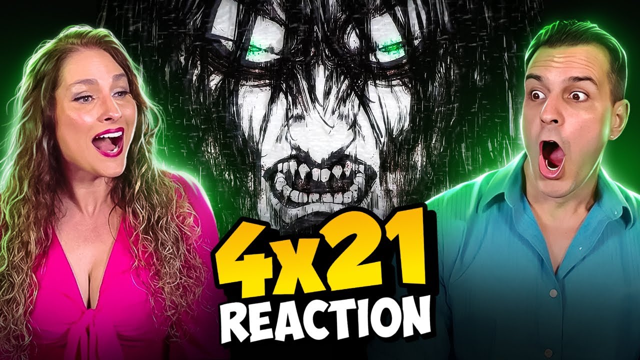 Eren Rumble EREN UNLEASHES THE RUMBLING!! 😱 | ATTACK ON TITAN 4x21 Reaction!