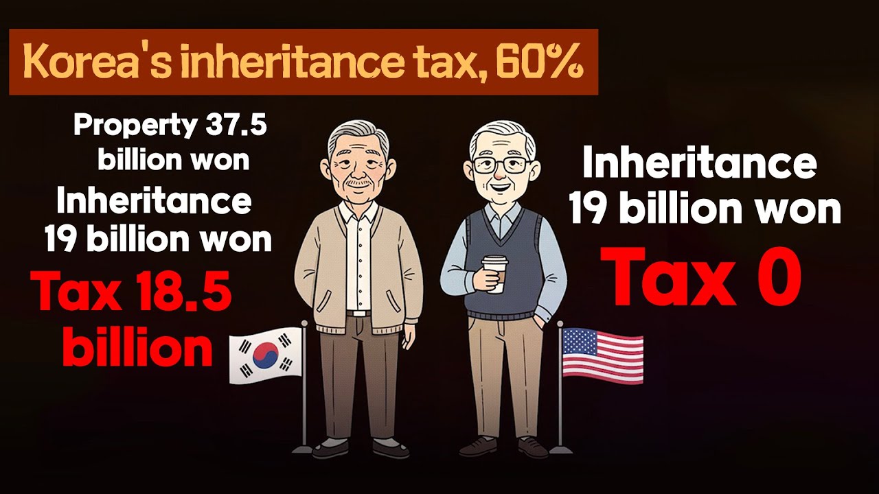 The Reason Why Korea Is Dying, Korea's Inheritance Tax, Max 60%