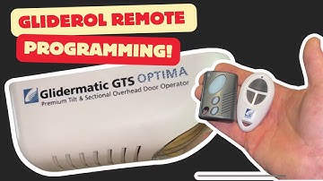 Gliderol GTS Optima Remote Programming TM305c & TM390+