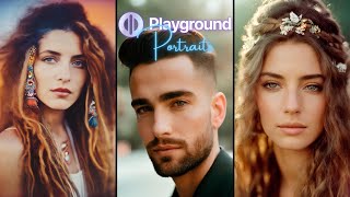 Create Stunning Portraits With Playground AI | Part 1