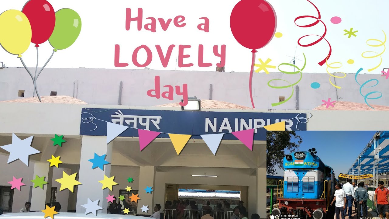 Nainpur Railway Station | Inaugaration celebrate's | By Nainpur news