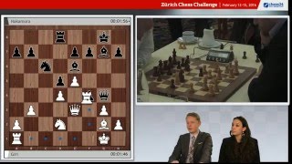 Zurich Chess Challenge Blitz, live commentary with Fiona and Jan