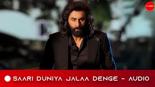 Saari Duniya Jalaa Denge (Audio) - Animal | Ranbir Kapoor | B Praak and Jaani | #trendingsong