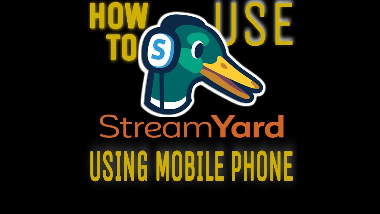 HOW TO USE STREAMYARD USING MOBILE PHONE | RIZZA NAZARETA