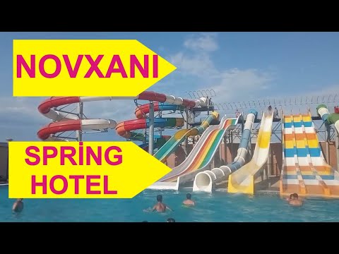 🔴 NOVXANİDA AQUAPARK 🔴 NOVXANI 🔴 SPRİNG HOTEL 🔴 AQUA PARK #vlog #4