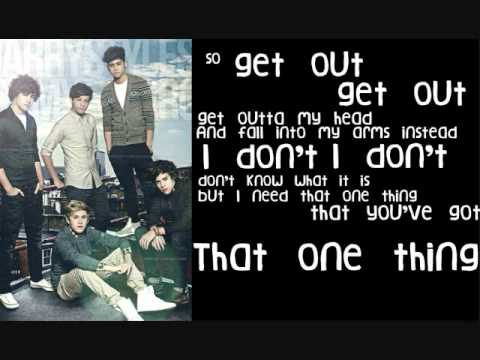 one thing one direction one thing one direction