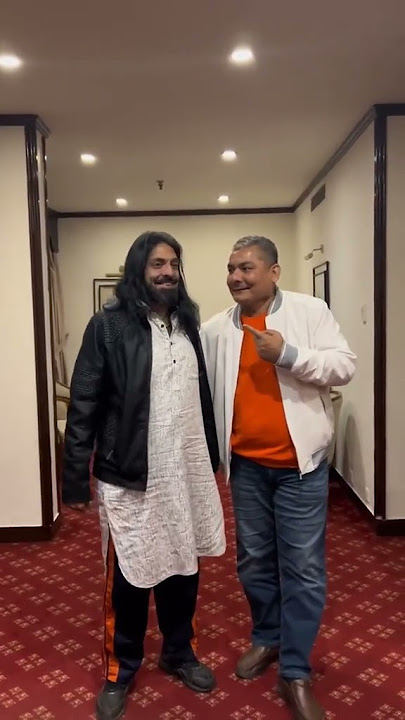 paras Shah with Durga prasai