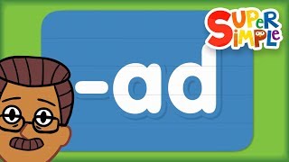 Word Family "ad" | Turn And Learn ABCs | Super Simple ABCs screenshot 2