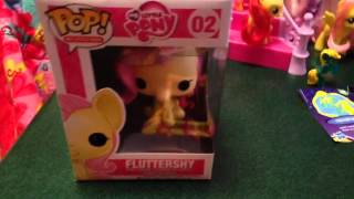 BLIND BAG OPENING!! PLUS MY LITTLE PONY FUNKO POP FLUTTERSHY REVIEW