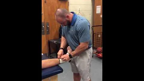 Sean Tiernan Ankle Tape