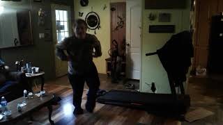 Stephen Frost acting like a chicken