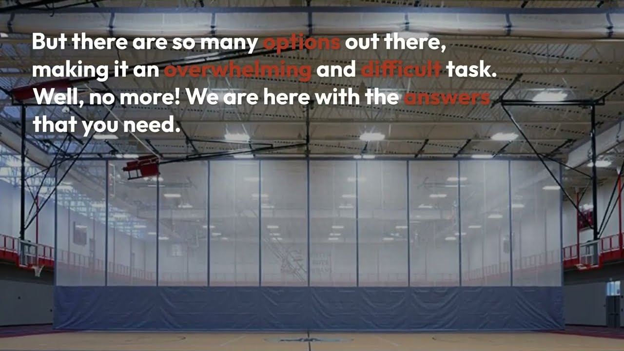 PICKING THE RIGHT GYM DIVIDER CURTAIN: 4 OPTIONS TO CONSIDER