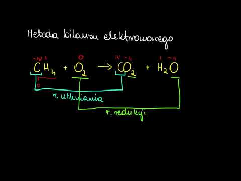 Wprowadzenie do reakcji utleniania i redukcji: metoda bilansu elektronowego