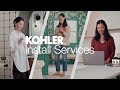 Installing Your Toilets, Kitchen Faucets &amp; Bathroom Faucets | KOHLER Install Services