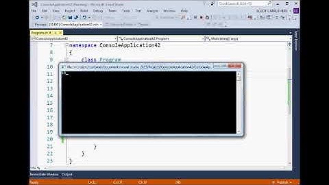 C# Console Application - Lesson 1