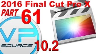 61. SNAPPING Final Cut Pro X 10.2.3 (2016)