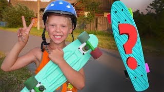 ВЛОГ Обзор Пенни Борда Penny Board Termit Skateboarding для Новичков Как выбрать скейтборд AOneCool