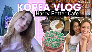 VLOG / En sevdiğim couple Dilara ve Ömer ile Kore’de 1 gün | Harry Potter Cafe | 내가 가장 좋아하는 커플와 함께