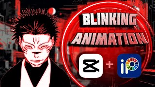 How To Make Eye / Blinking Animation On CAPCUT |  MANGA ANIMATION