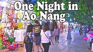 Ao Nang Guide – One Night in Krabi Thailand. Ao Nang Tips and Nightlife.