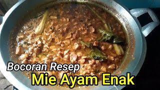 Cara Masak Ayam Semur buat Mie ayam ( di pake jualan dari Th. 2015 )