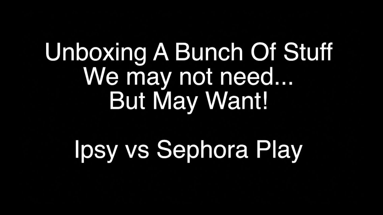 August Unboxing A Bunch Of Stuff We Don't Need - YouTube