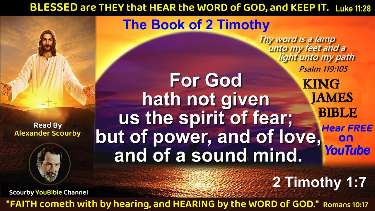 55 Book of 2 TIMOTHY KJV Audio with Text by Alexander Scourby