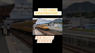 【引退前撮影！】117系 普通 岡山行き 糸崎駅発車