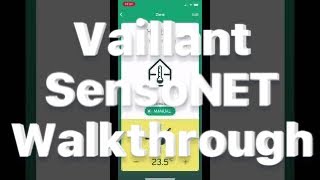 Vaillant - SensoAPP walk through SensoNET ( heat pump ) screenshot 5