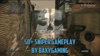 50+ SNIPER GAMEPLAY! - COD Ghosts - Beast Mode!