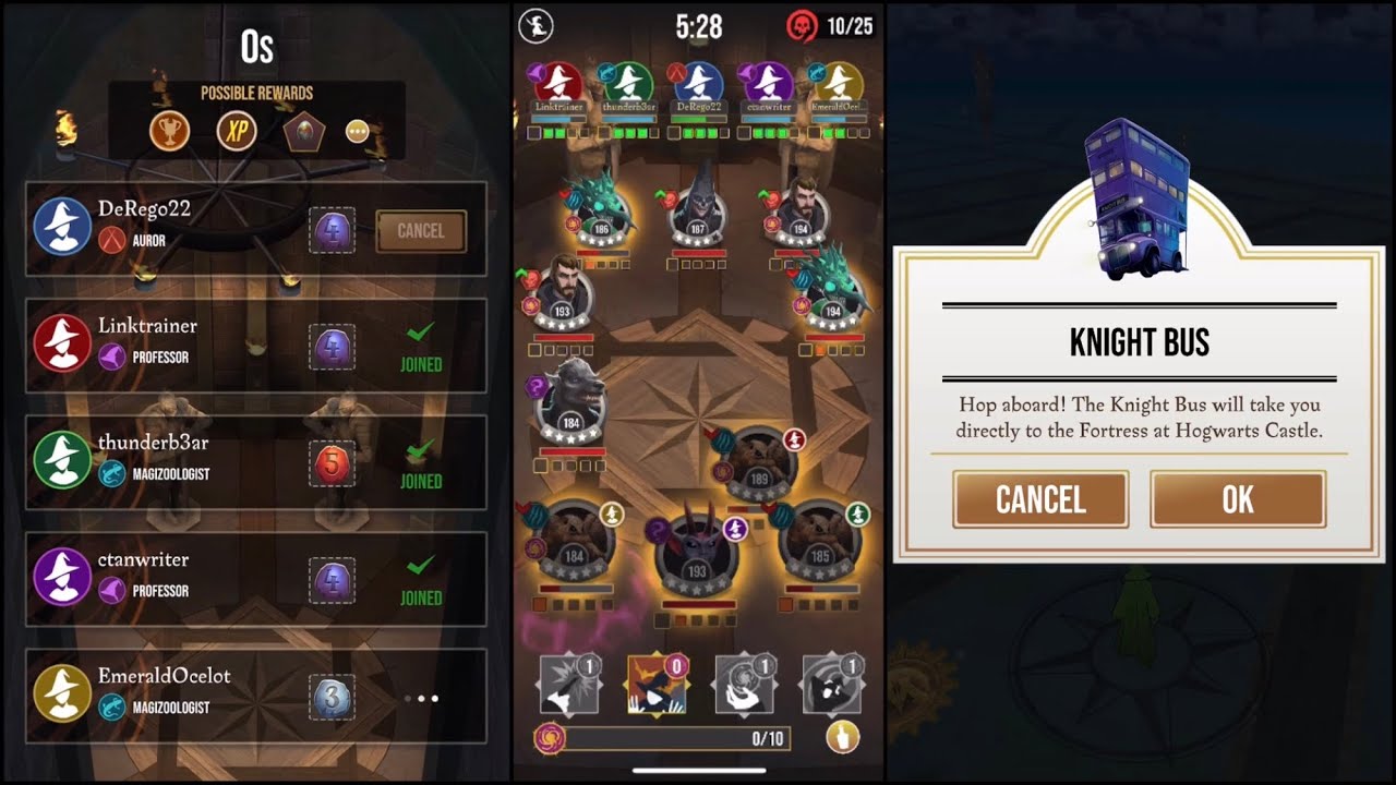 Wizards Unite - Dark Chamber 5 w/ 5 Wizards!