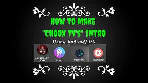 How to make "ChoOx TV