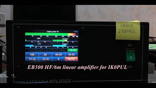 EB500 HF/6m linear amplifier for IK0PUL Profile