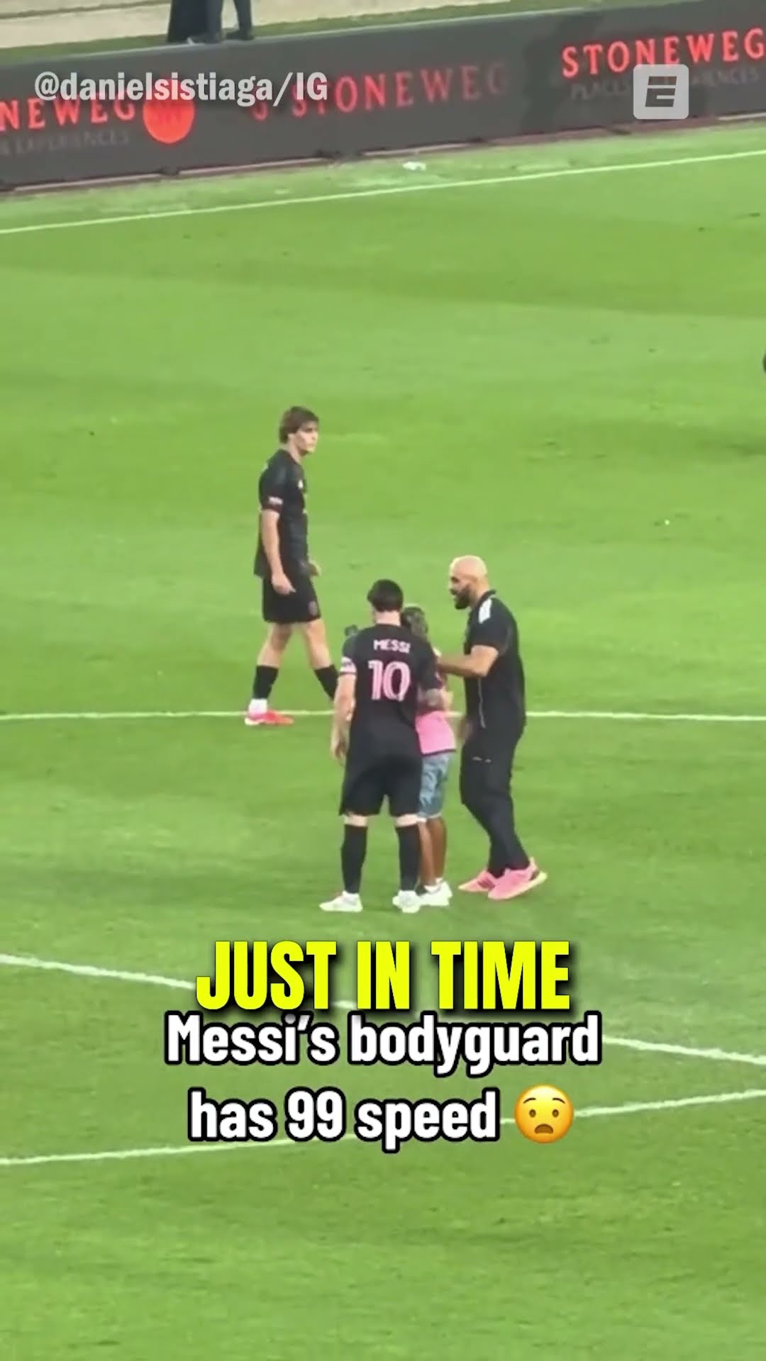 Messi’s Bodyguard Is Different!