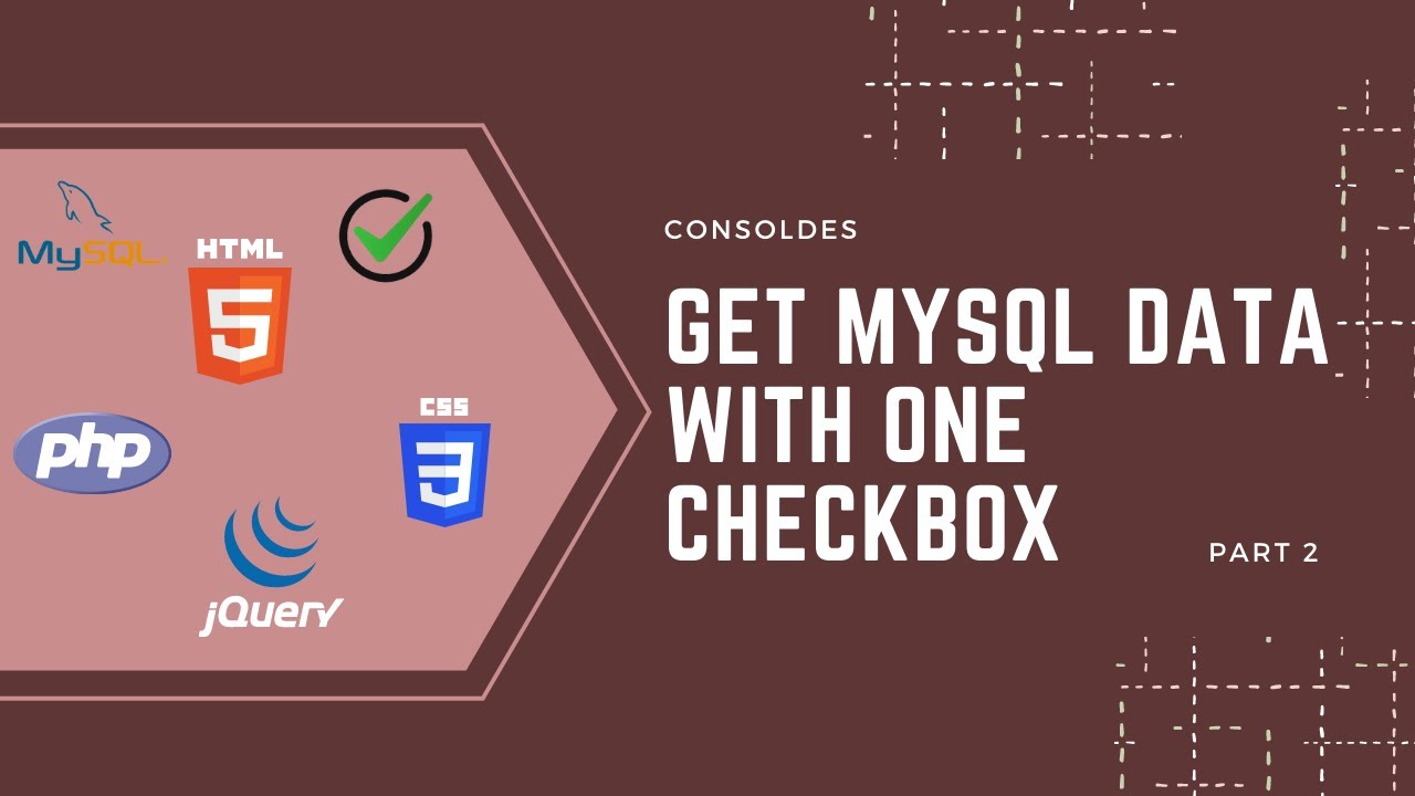 Get MySQL Multiple Table Data with Checkboxes - YouTube