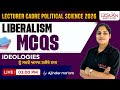 LIBERALISM MCQ'S | LECTURER CADRE POLITICAL SCIENCE 2026 | BY AJINDER MA'AM